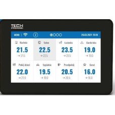 Tech Tech uniwersalny panel kontrolny M-12 czarny M12BK