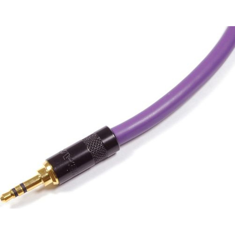 Melodika Kabel Melodika Jack 3.5mm - Jack 3.5mm 15m fioletowy