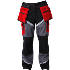 Lahti Pro Spodnie ochronne do pasa z odblaskami bawełniane XXXL (L4050506)