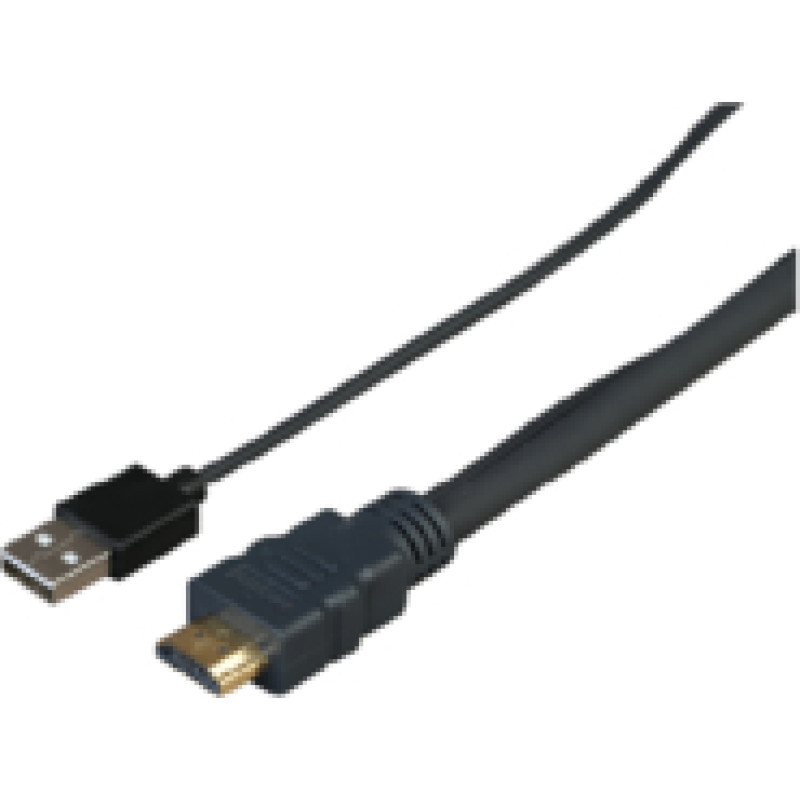 Vivolink Kabel USB VivoLink USB-A - HDMI 3 m Czarny (PROHDMIUSB3)