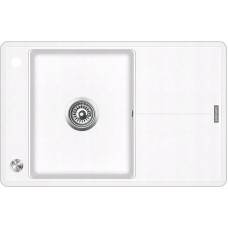 Concept Zlewozmywak Concept DG10N50wh  kuchenny granitowy z ociekaczem BIAŁY