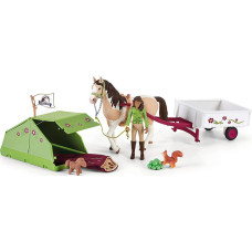 Schleich Figurka Schleich Horse Club - Sarah na kampingu