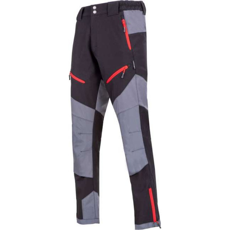 Lahti Pro Spodnie softshell czarno-szare, 