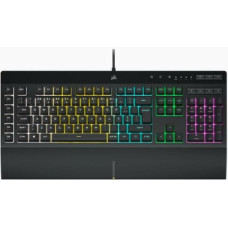 Corsair Клавиатура Corsair K55 RGB Pro Чёрный Испанская Qwerty QWERTY