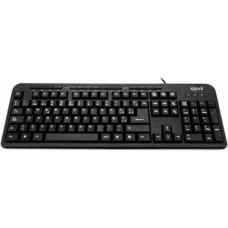 Iggual Клавиатура iggual CK-BASIC-120T QWERTY USB Чёрный испанский Обезьяна (1 Предметы)