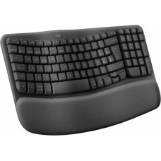 Logitech Клавиатура Logitech Серый Испанская Qwerty QWERTY