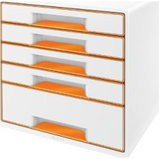 Leitz POJEMNIK 5 SZUFLAD LEITZ WOW, FIOLETOWY