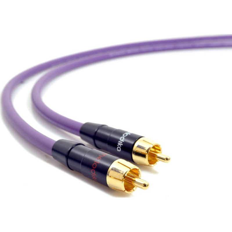 Melodika Kabel Melodika RCA (Cinch) x2 - RCA (Cinch) x2 20m fioletowy