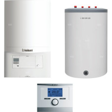 Vaillant Pakiet VC ecoTEC pro 146 + Lindo 120 l + czujnik temp. c.w.u. + regulator calorMATIC 350