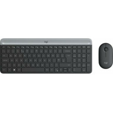 Logitech Клавиатура и мышь Logitech 920-009196 Чёрный QWERTY