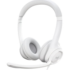 Logitech Słuchawki Logitech H390 Off White  (981-001286)