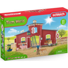 Schleich Figurka Schleich SCHLEICH FARM WORLD playset Red Barn with Animals