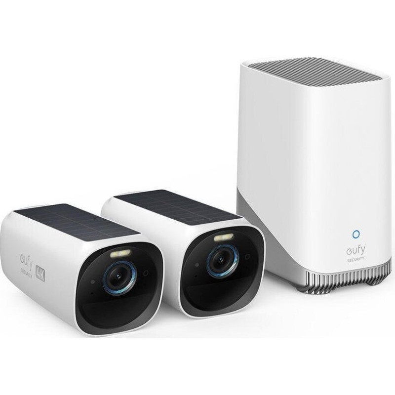 Eufy Kamera IP Eufy System kamer bezpieczeństwa Eufy Eufycam 3 (2+1) IP67