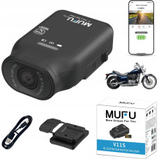 Mufu Wideorejestrator MUFU WIDEOREJESTRATOR MOTOCYKLOWY MUFU MOTOCAM V11S FULLHD 7H KAMERA NA MOTOCYKL