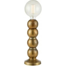 Markslojd Lampa stołowa Markslojd Marksjold Gong 108780 lampa stołowa lampka 1x40W E27 złota