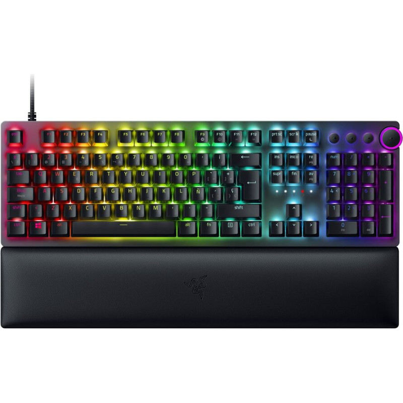 Razer Игровая клавиатура Gaming Razer Huntsman Mini (Purple Switch) Чёрный Испанская Qwerty