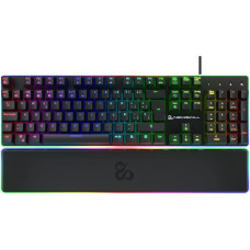 Newskill Игровая клавиатура Gaming Newskill Gungnyr Pro Чёрный LED RGB Испанская Qwerty