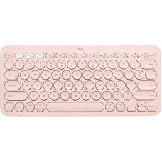 Logitech Беспроводная клавиатура Logitech K380  Розовый Испанская Qwerty