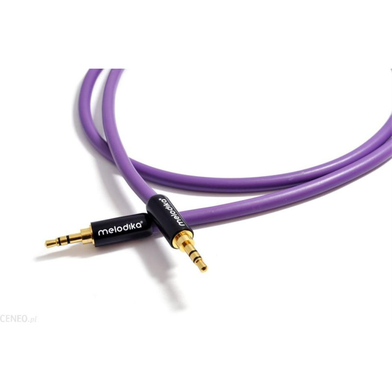 Melodika Kabel Melodika Jack 3.5mm - Jack 3.5mm 20m fioletowy