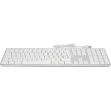 LMP Klawiatura LMP Large Font USB Keyboard 110 keys wired USB keyboard with 2x USB and aluminum upper cover - Swiss