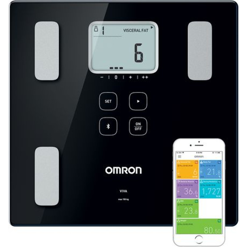 Omron Waga łazienkowa Omron  VIVA HBF-222T-EBK