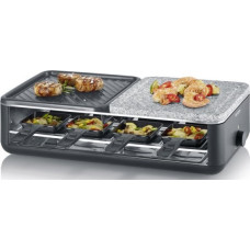 Severin RG 2366 grill raclette 8 os. 1300 W Czarny