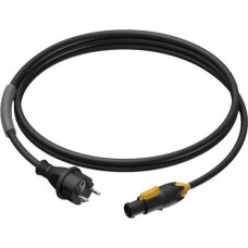 Procab Kabel zasilający Procab Procab PRP433/3 Power cable - schuko male - powerCON TRUE1 female - 3 x 1.5 mm² 3 meter