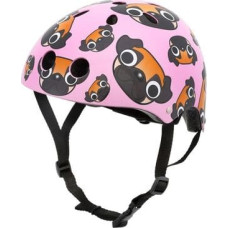 Mini Hornit Kask rowerowy Pug różowy r. 48-53cm (PUS806)