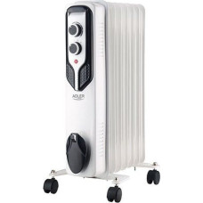 Adler Oil-Filled Radiator AD 7815	 1500 W, Number of power levels 3, White