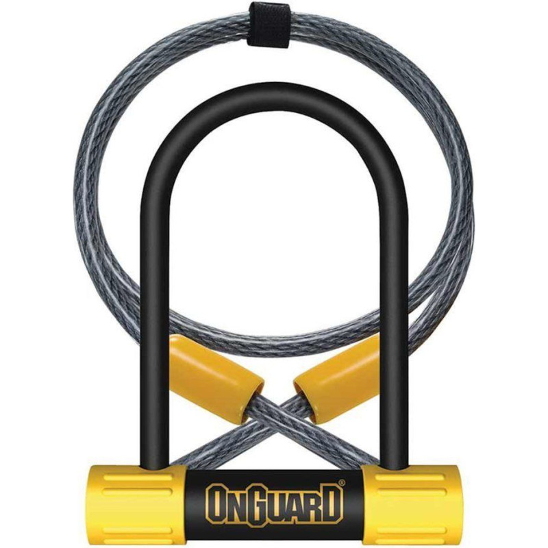 Onguard Zapięcie rowerowe Bulldog Medium DT żółte (8015M)