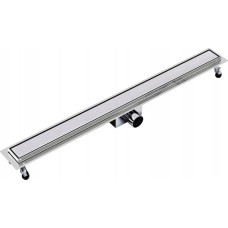 Spiroflex 900 liniowe odwodnienie prysznicowe AQUA STEEL LA z rusztem szlifowanym SZGM (S)
