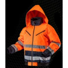 NEO Kurtka robocza ostrzegawcza ocieplana pomarańczowa rozmiar XL (81-711-XL)