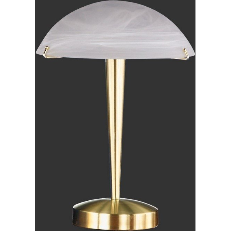 Delight Lampa stołowa DELIGHT Trio RL Pilz II R59261008 lampa stołowa lampka 1x40W E14 mosiądz/biała