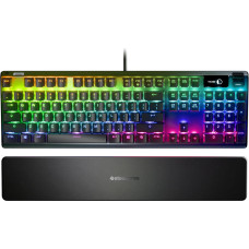 Steelseries Игровая клавиатура Gaming SteelSeries APEX 7 Чёрный Испанская Qwerty QWERTY Английский EEUU