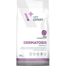 Vetexpert VET EXPERT Veterinary Diet Dermatosis Dog Lamb & Krill - dry dog food - 12 kg