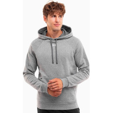 Under Armour Bluza z kapturem męska Under Armour Rival Fleece Hoodie szara 1379757 025 M
