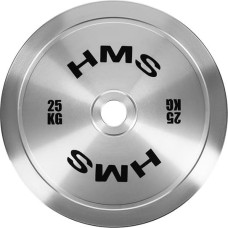 HMS TOS250 Kalibrēts metāls Olimpiskais svaru disks 25 KG HMS