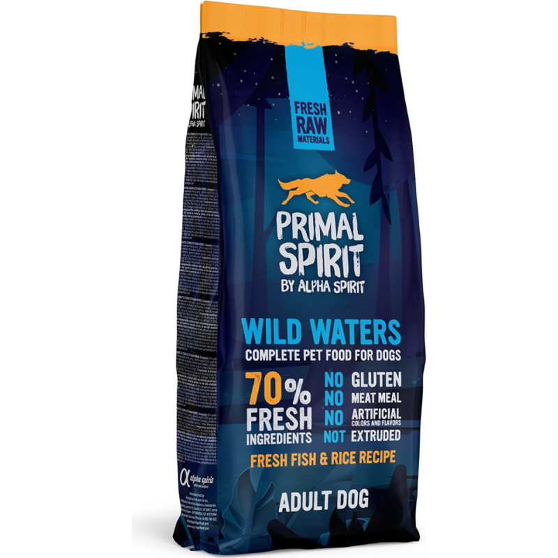 Primal Spirit Wild Waters - dry dog food - 12 kg