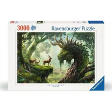 Ravensburger Puzzle 3000 Przebudzenie Le?nego Smoka