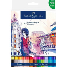 Faber-Castell Pisak akwarelowy Goldfaber Aqua 24szt