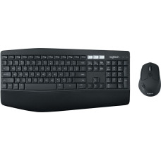 Logitech Клавиатура и беспроводная мышь Logitech MK850 PERFORMANCE Чёрный Qwerty US