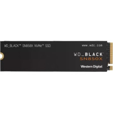 Western Digital SSD||Black SN850X|4TB|M.2|PCIE|NVMe|Write speed 6600 MBytes/sec|Read speed 7300 MBytes/sec|2.38mm|TBW 2400 TB|WDS400T2X0E