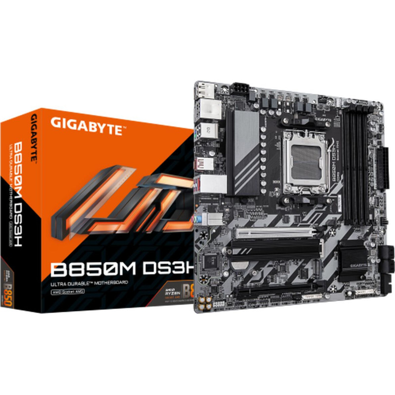 Gigabyte Материнская плата Gigabyte B850M DS3H AMD AMD AM5