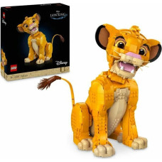 Lego Строительный набор Lego Disney Classic 43247 Simba, the Young Lion King Разноцветный 1445 Предметы