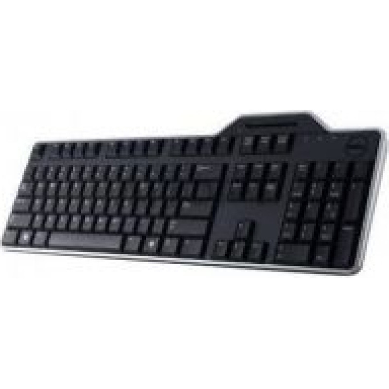 Dell KB-813 Smartcard keyboard, Wired, with smart card reader, RU, Black