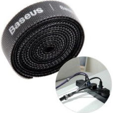 Baseus Baseus Rainbow Circle hook and loop Straps - velcro tape cable organizer 1m black (ACMGT-E01)