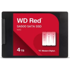 Western Digital SSD||Red SA500|4TB|SATA 3.0|Write speed 520 MBytes/sec|Read speed 560 MBytes/sec|2,5