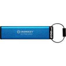 Kingston Pendrive Kingston Kingston IronKey Keypad 200 256GB USB-C AES Encrypted