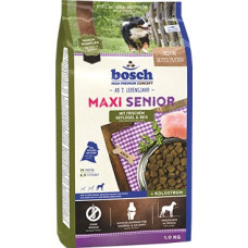 Bosch Hundefutter Maxi Senior Geflügel, 1er Pack (1 x 12.5 kg) Poultry, Rice