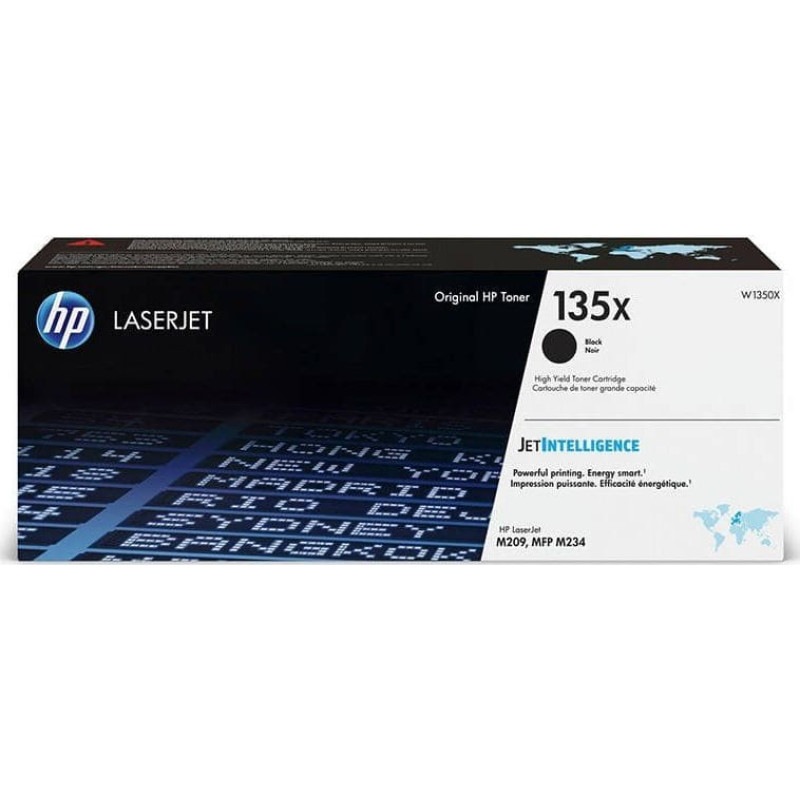 HP Biroja iekārtas un izejmateriāli HP  
        
     HP 135X Black Original LaserJet Toner